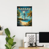  Nassau Bahama's Poster (Thuiskantoor)