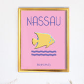 Nassau Bahama's Poster kunst aan de muur