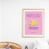 Nassau Bahama's Poster kunst aan de muur