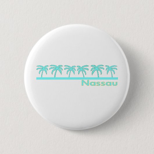Nassau, Bahamas Ronde Button 5,7 Cm (Voorkant)