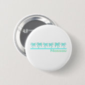 Nassau, Bahamas Ronde Button 5,7 Cm (Voorkant /achterkant)