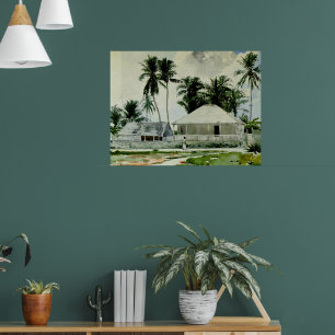 Nassau, Bahama's schilderij Poster