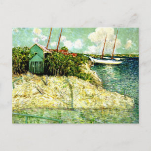 Nassau, Bahamas, schilderij van J. Alden Weir Briefkaart