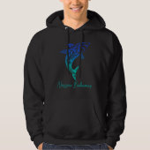 Nassau Bahama's Shark Scuba Diving Surfer Surfen S Hoodie (Voorkant)