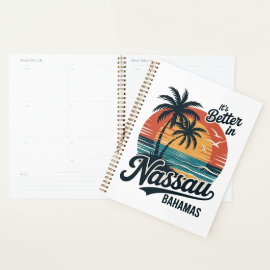 Nassau Bahama's Strand Zomer Planner (Display)