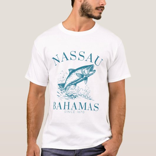 Nassau Bahama's T-shirt (Voorkant)
