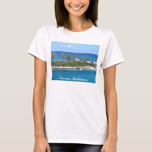 Nassau, Bahamas T-shirt (Voorkant)