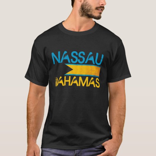 Nassau Bahamas T-Shirt (Voorkant)