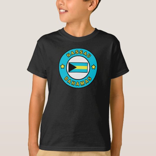 Nassau Bahama's T-shirt (Voorkant)