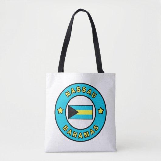 Nassau Bahamas Tote Bag (Voorkant)