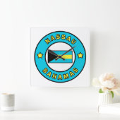 Nassau Bahamas Vierkante Klok (Huis)