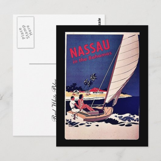 Nassau Briefkaart (Voorkant / Achterkant)