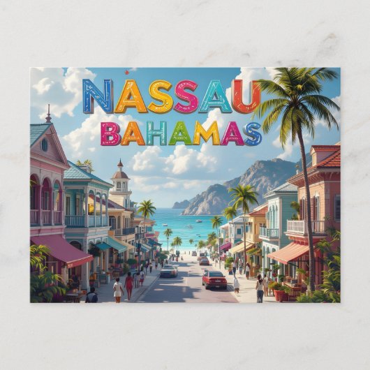 Nassau Briefkaart (Voorkant)