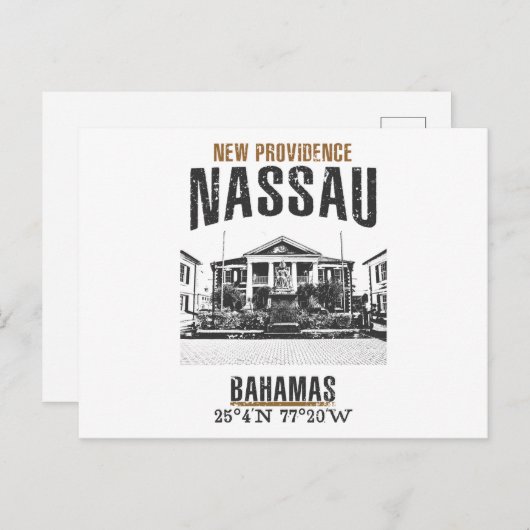 Nassau Briefkaart (Voorkant / Achterkant)