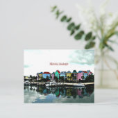 Nassau, Briefkaart Bahamas (Staand voorkant)