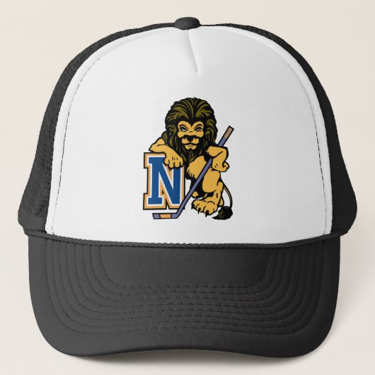 Nassau County Lions Hockey Trucker Pet (Voorkant)
