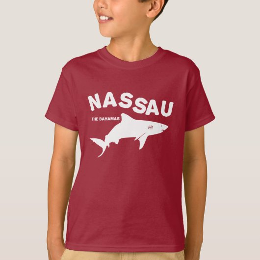 Nassau - De Bahamas-haaienduiker T-Shirt (Voorkant)