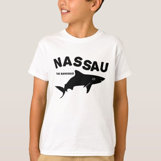 Nassau - De Bahamas-haaienduiker T-Shirt (Voorkant)
