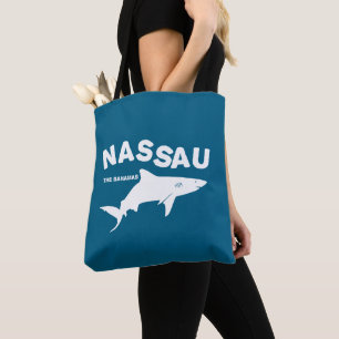 Nassau - De Bahamas-haaienduiker T-Shirt Tote Bag