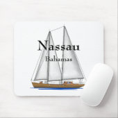 Nassau de Bahamas Muismat (Met muis)