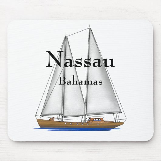 Nassau de Bahamas Muismat (Voorkant)
