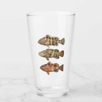 Nassau, Goliath en Red Grouper Drink Glass Glas
