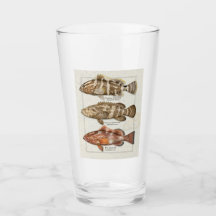 Nassau, Goliath en Red Grouper Drink Glass