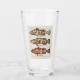 Nassau, Goliath en Red Grouper Drink Glass Glas