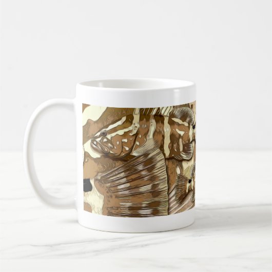 Nassau Grouper Graphic Koffiemok (Links)