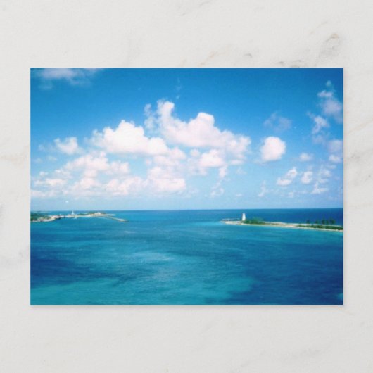 Nassau Habor Briefkaart (Voorkant)