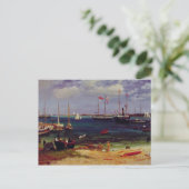 Nassau Harbor Briefkaart (Staand voorkant)