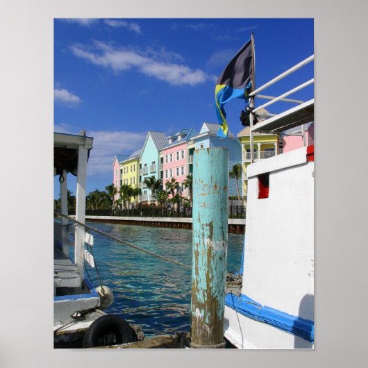 Nassau Harbor Poster (Voorkant)