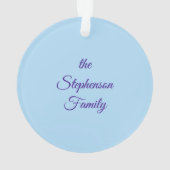 Nassau Harbour met cruise Ship Dated Personalized Ornament (achterkant)