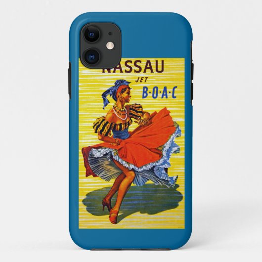 Nassau Jet Case-Mate iPhone Case (Achterkant)