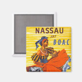 Nassau Jet Magneet (Voorkant / Achterkant)