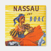 Nassau Jet Magneet (Voorkant)