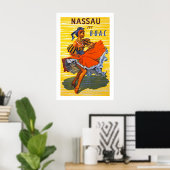 Nassau Jet Poster (Thuiskantoor)