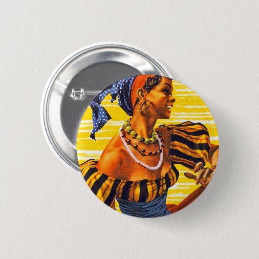 Nassau Jet Ronde Button 5,7 Cm (Voorkant /achterkant)