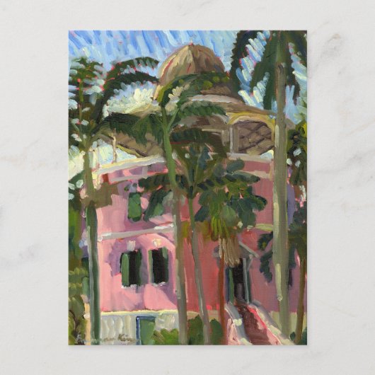 Nassau Library briefkaart (Voorkant)
