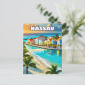 Nassau, pearl of the Bahamas Briefkaart (Staand voorkant)