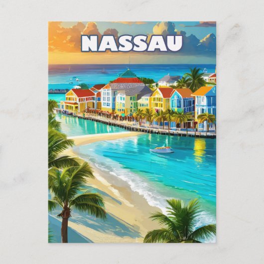 Nassau, pearl of the Bahamas Briefkaart (Voorkant)