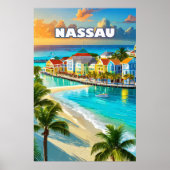 Nassau, pearl of the Bahamas Poster (Voorkant)