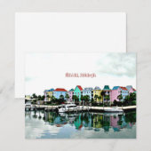 Nassau, schilderachtig uitzicht Bahamas (Voorkant / Achterkant)