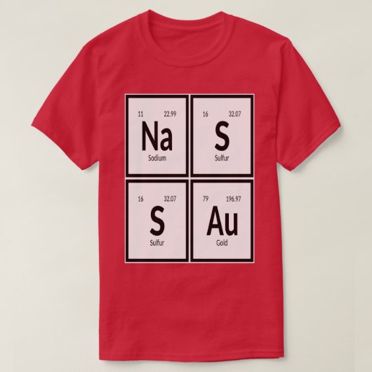 Nassau van Elementen T-shirt (Design voorkant)