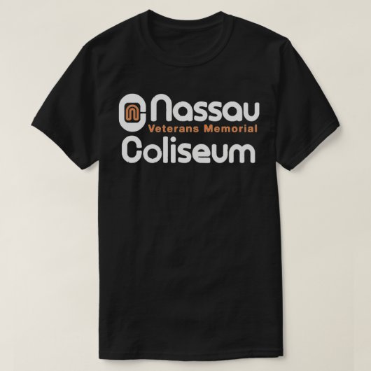 Nassau Veterans Memorial Coliseum T-shirt (Design voorkant)