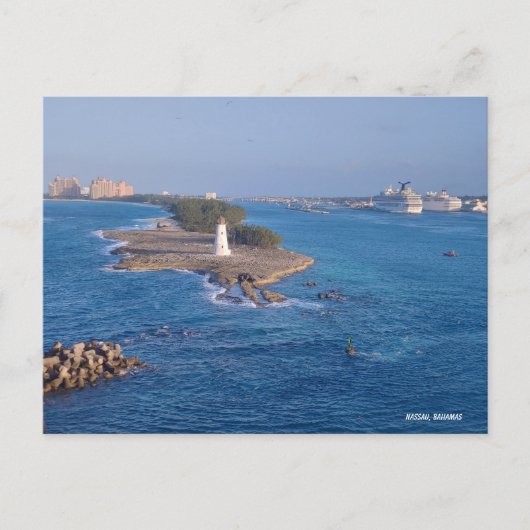 Nassau: Waar het Zee de lucht ontmoet Briefkaart (Voorkant)