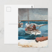 Nassau, Winslow Homer, Nautical  Sailboot Briefkaart (Voorkant / Achterkant)