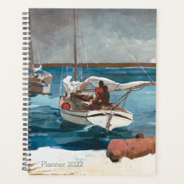 Nassau, Winslow Homer, Nautical  Sailboot Planner
