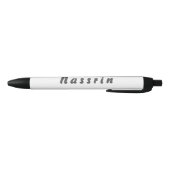 Nassrin Kugelschreiber Zwarte Inkt Pen (Bodem)