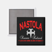 Nastola magnet (Voorkant / Achterkant)